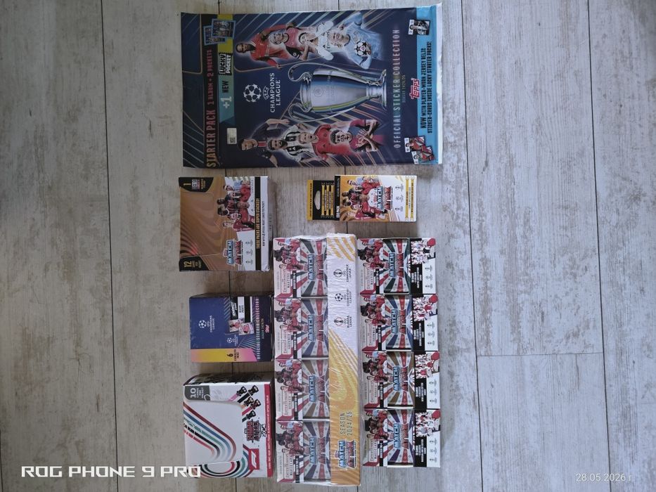 UEFA Champions League/ Match Attax/Turbo Attax F1