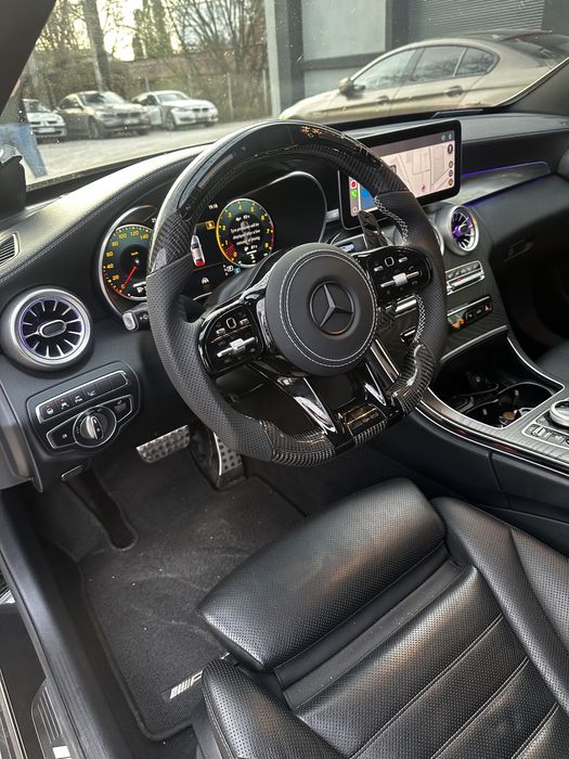 Volan Mercedes - Carbon - Custom - LED - Vibratii - Incalzire - ACC