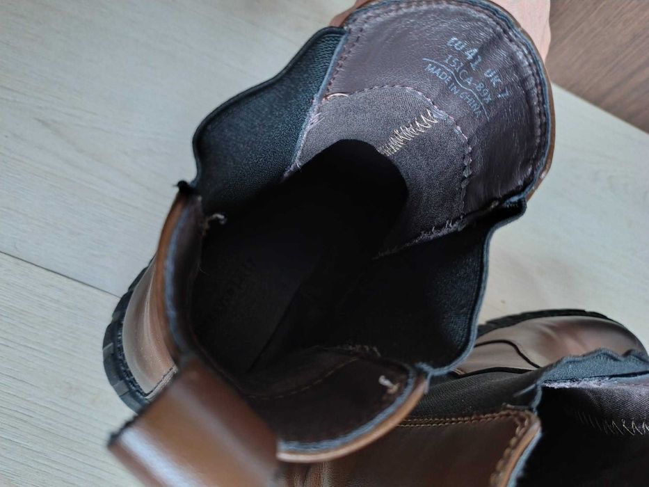 Ghete Reserved Premium Quality Leather ankle boots Size 41