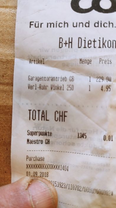 Servomotor poarta garaj auto