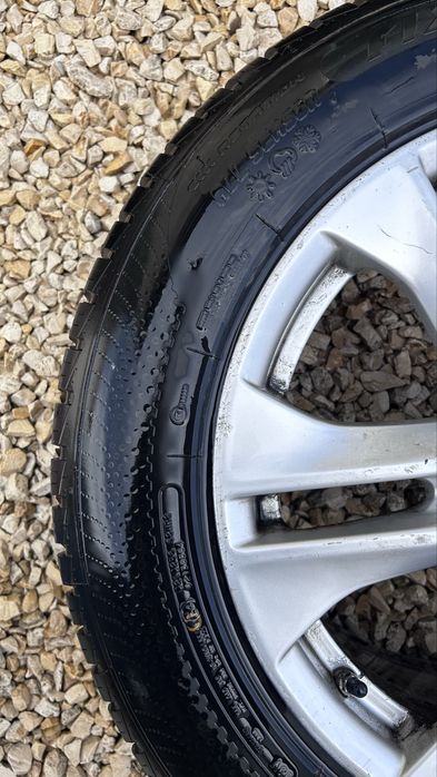 Jante Mercedes + Anvelope NOI 225/60 R17 All Season – gata de montat!( se vand doar in Constanta)