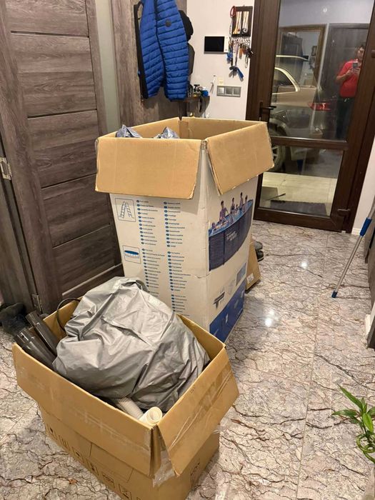 сглобяемия басейн Summer Waves Elite Frame с размери 4.27 м x 1.07