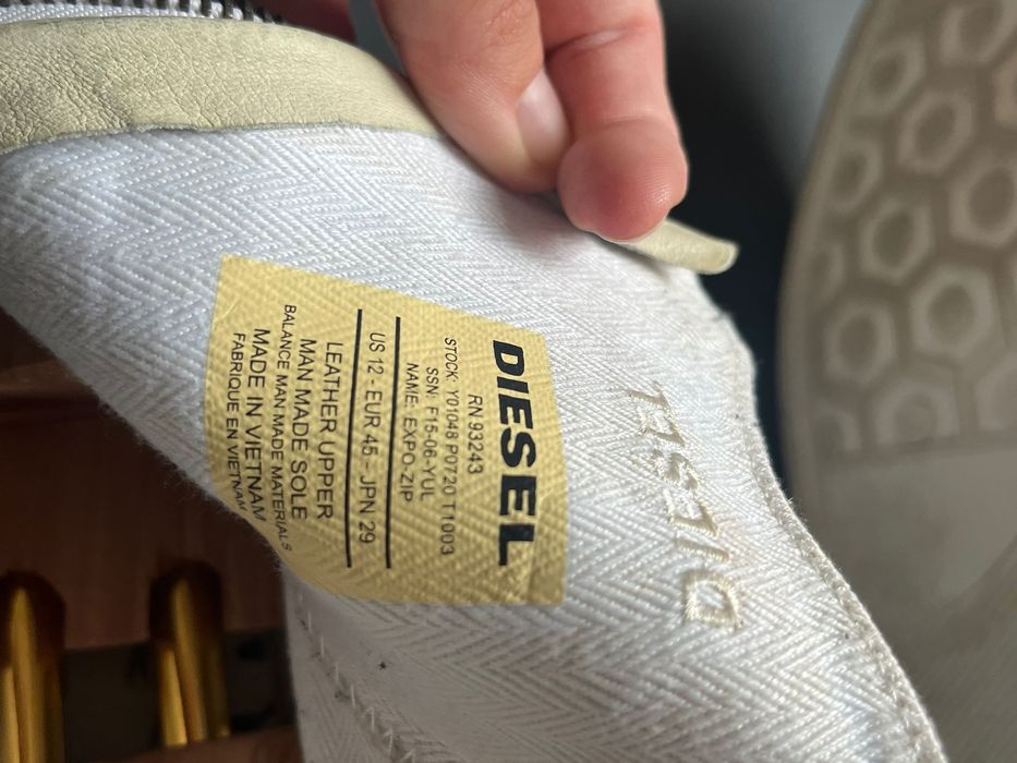 Bascheti / tenisi Diesel Expo-ZIP barbati