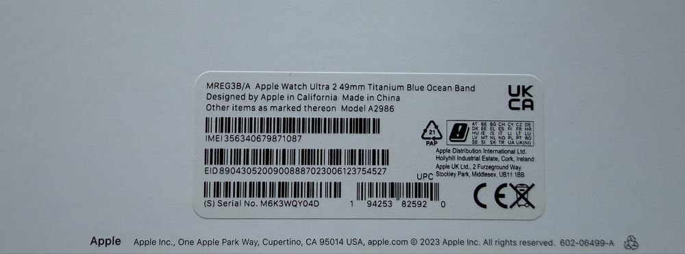 Apple Watch Ultra 2 49mm
