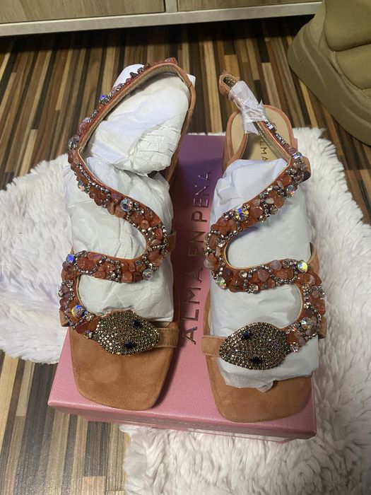 Sandale dama Alma En Pena Suede Tejus