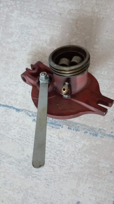 Приемный лучек ,задвижка