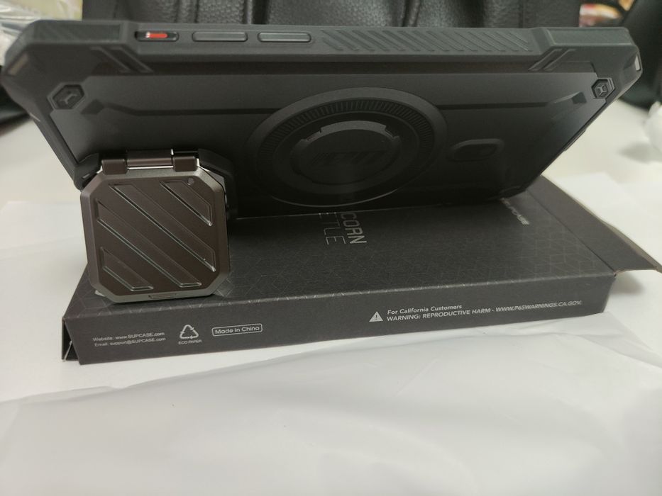 Husă iPhone 15 Pro Max Supcase Unicorn Beetle XT MagSafe- Black - nouă