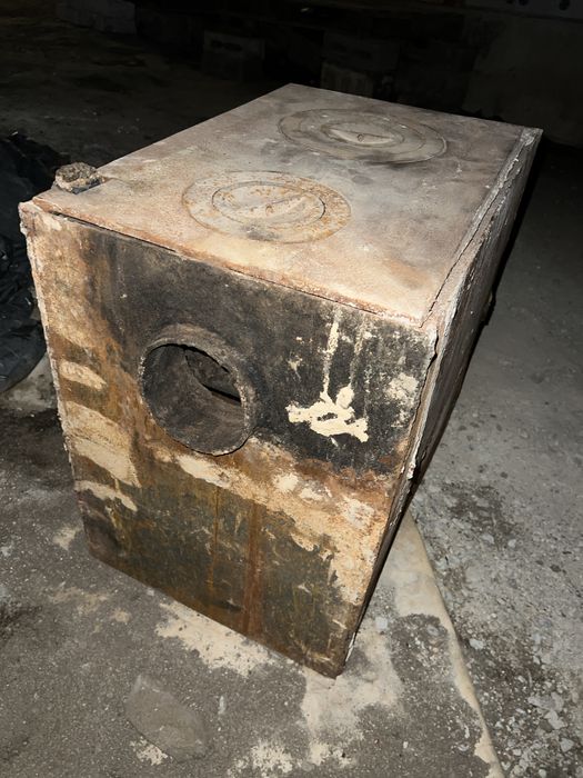 Печка металлическая котёл