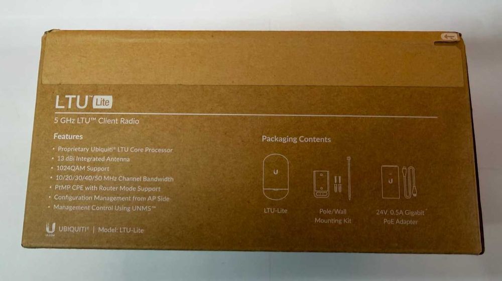 Access point Ubiquiti LTU-LITE LTU CPE 5GHz - Sigilat