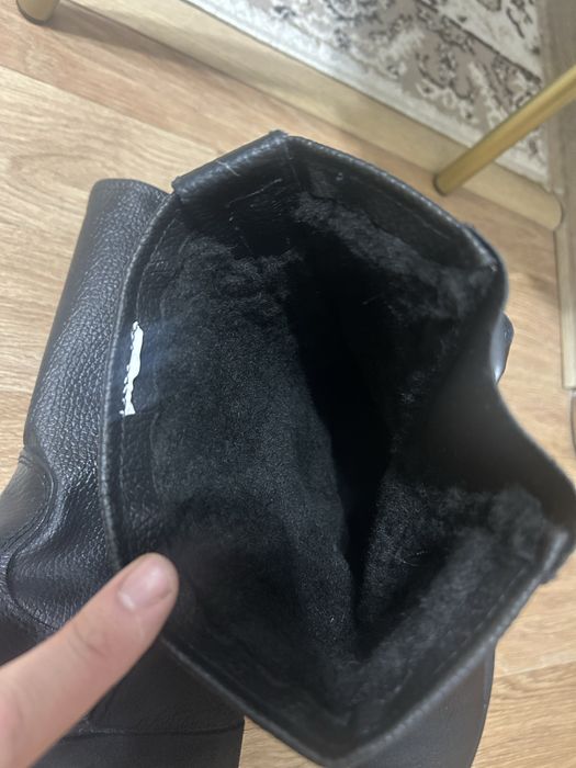 Рабочие сапоги черного цвета