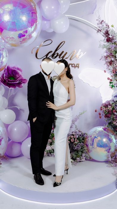 Продам белое платье