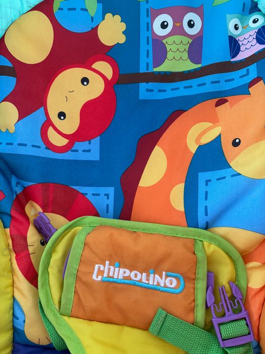 Лот за бебе - шезлонг, активна гимнастика и въртележка за кошара