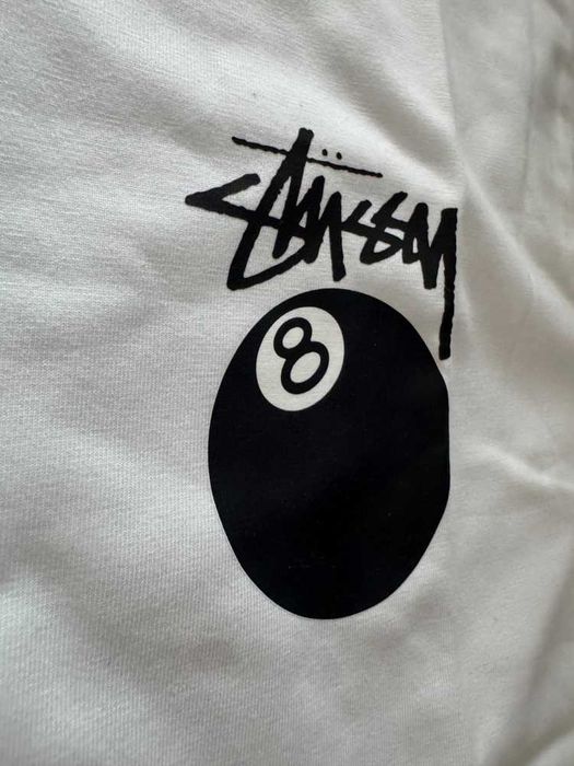 Stussy "8 Ball" White T-shirt