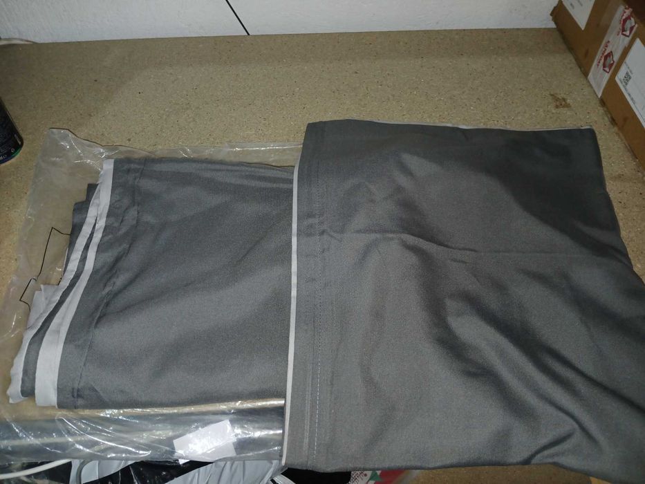 Husa pilota cu fata dubla 140 x 200 cm + fata perna 73 x 90 cm, Gri