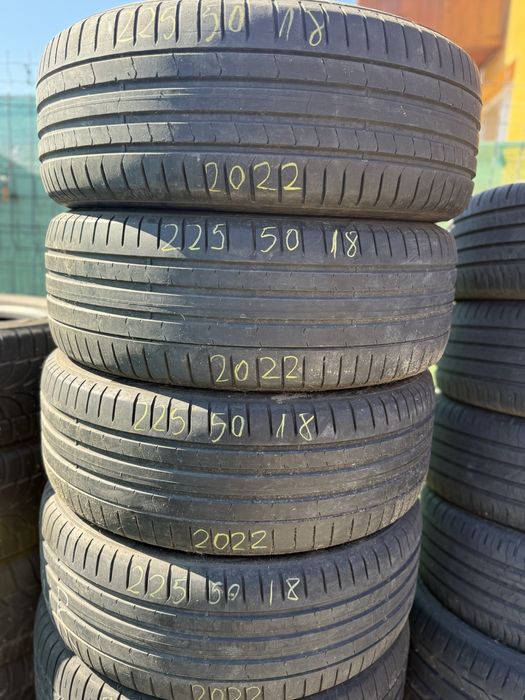 225/50/18” Set 4buc PIRELLI dot 2022(made germany)anv Vară IMPECABILE.