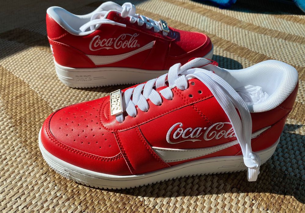 Обувки Bathing Ape x Coca Cola Bape Sta Low