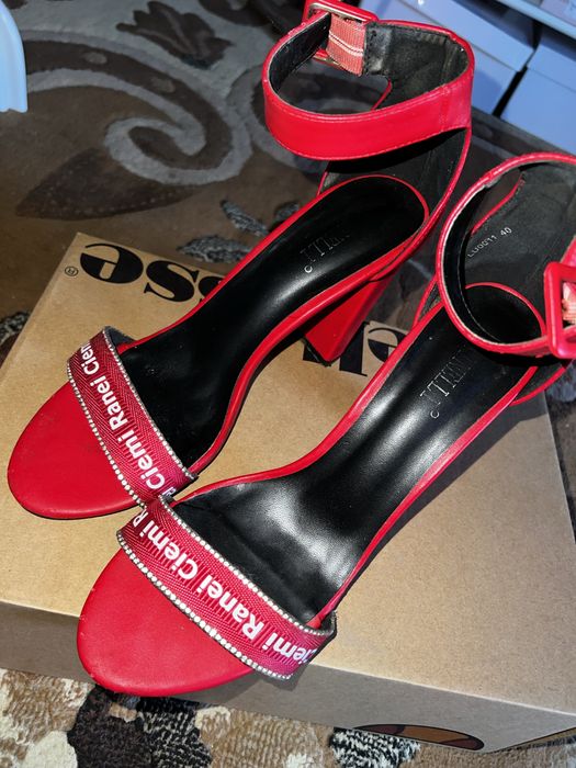 Pantofi toc gros