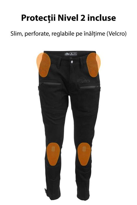 Blugi Moto PES Cargo Core Protecții Nivel 2 PES Invicta Technology™