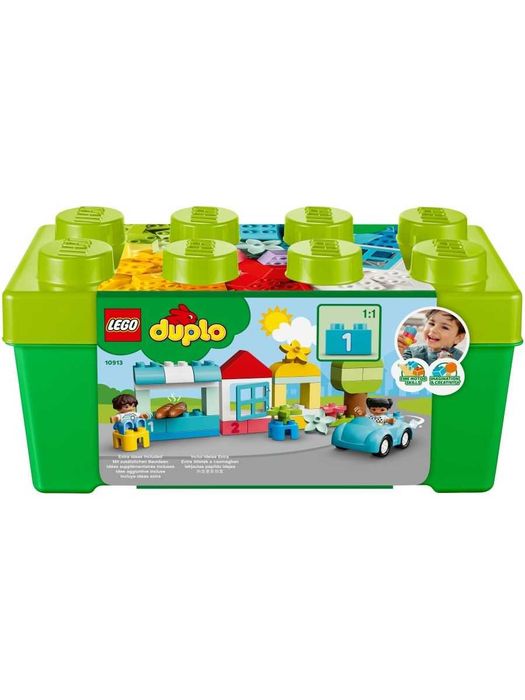 Конструктор LEGO DUPLO Коробка с кубиками (65 деталей, 1,5+)