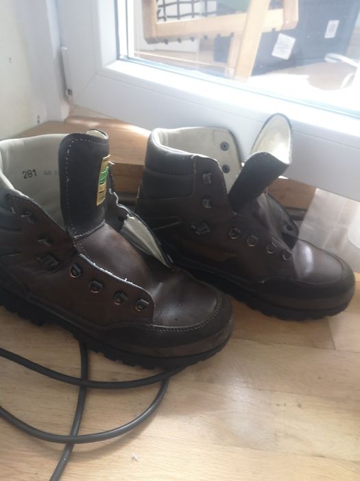 Bocanci de munte Meindl 42 43 uk9, Piele naturala interior, nu Goretex