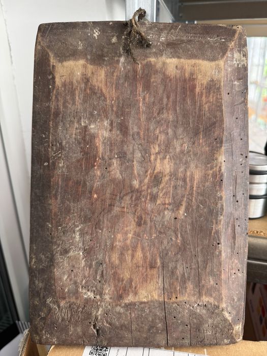 Icoana veche pictata manual pe lemn masiv – Sfantul Arhanghel Mihail