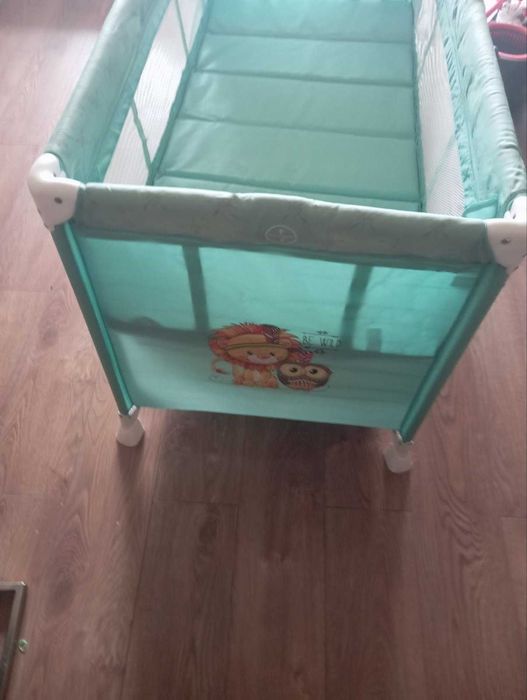 детско креватче преносимо разгъваемо легло кошара