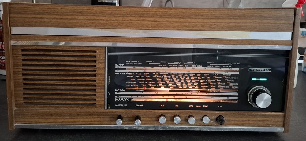 Radio pe lampi Körting Amica 1969