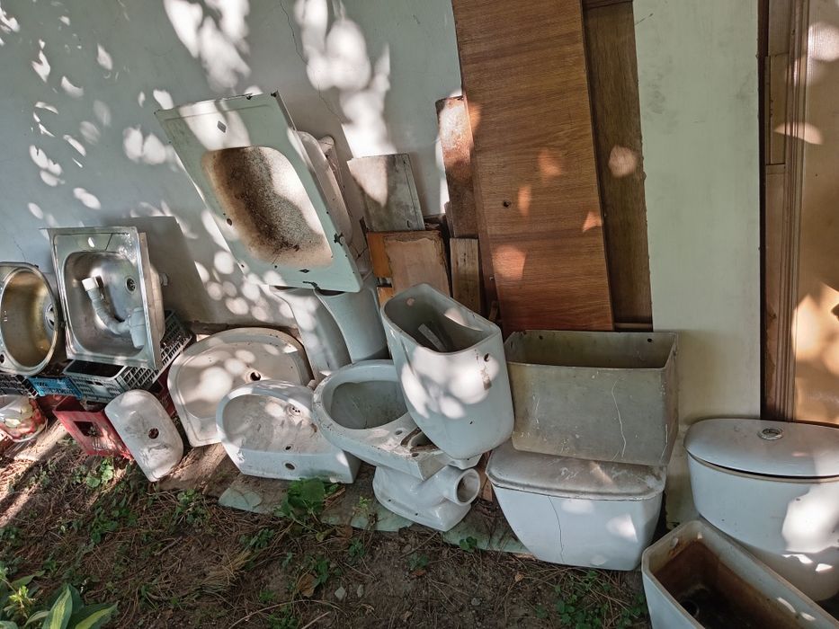 мойка, раковина,бачки б/у