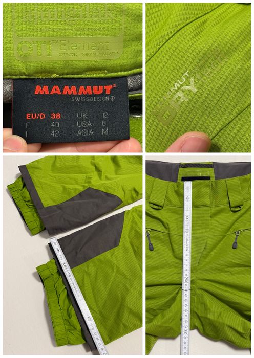 Pantaloni MAMMUT (38 M dama) Ajungilak DRYtech ski snowboard zapada