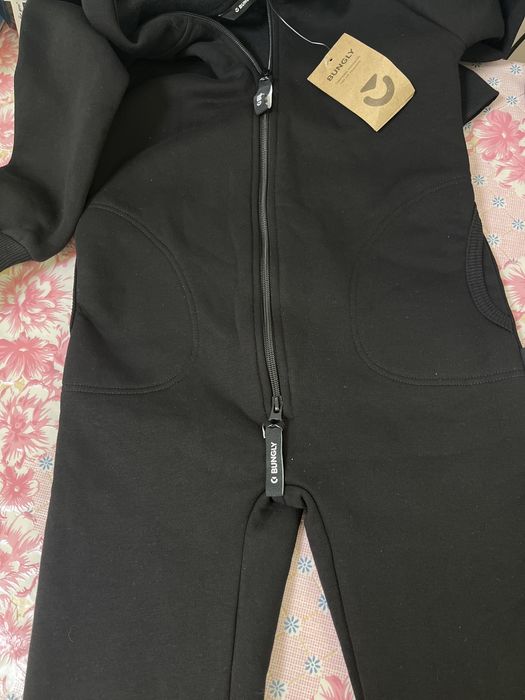 Комбинезон с карманами детский "уголь" утепленный