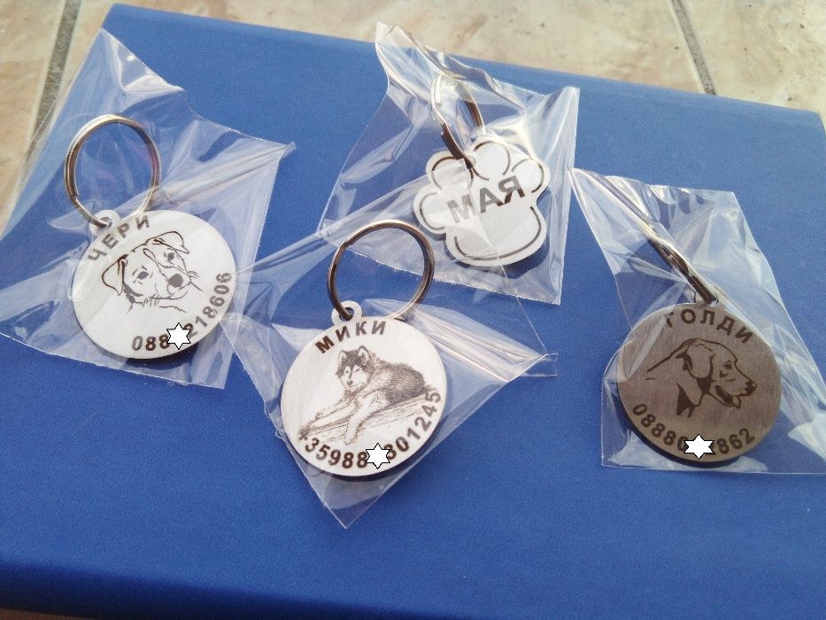 Кучешки медальони. Медальони за кучета