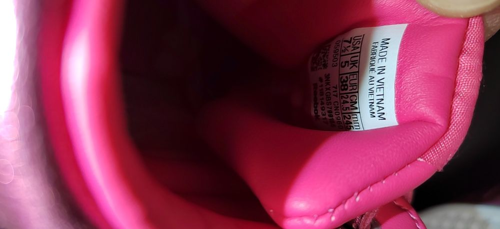 Reebok Freestyle Hi Metallic, номер 38