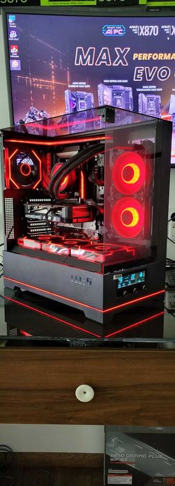Gaming Pc Amd Ryzen 7 9800x3d RTX 5060 8 gb Asus