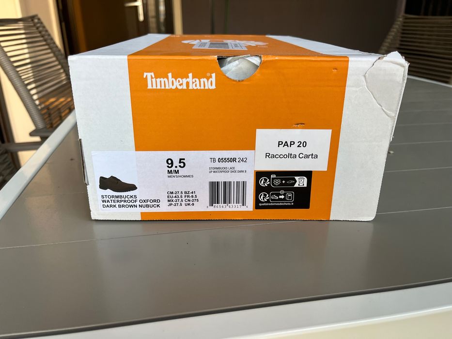Pantofi Timberland Stormbucks Waterproof Oxford — NOI, mărime 43.5