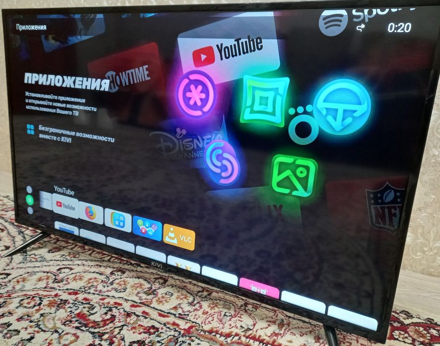 Телевизор с интернетом.102см