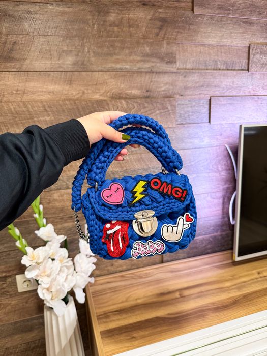 Ръчно плетена чанта