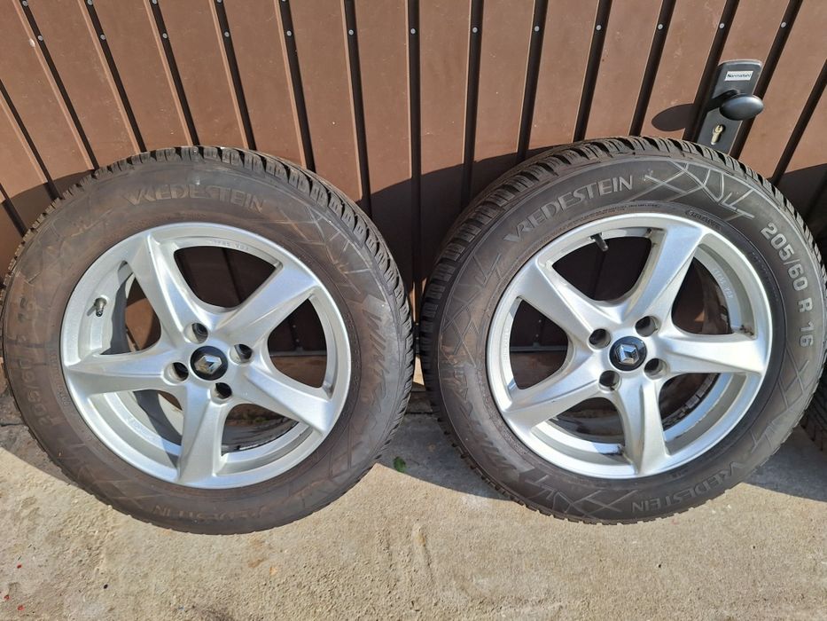 Jante aliaj originale 4×100 /16 ET 44 Captur Clio Nissan Logan Megane