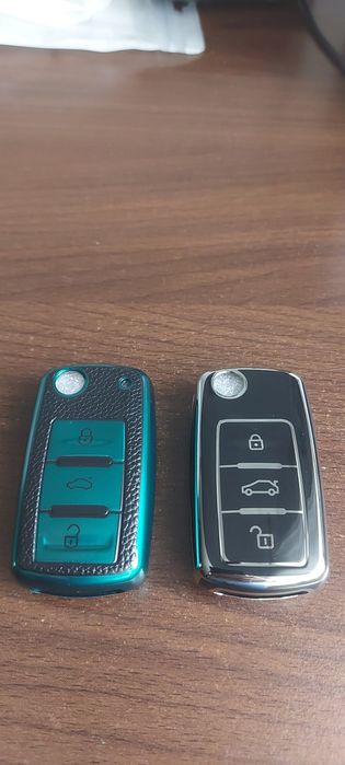 Husă carcasă cheie vw golf/passat/tiguan/polo, skoda, seat