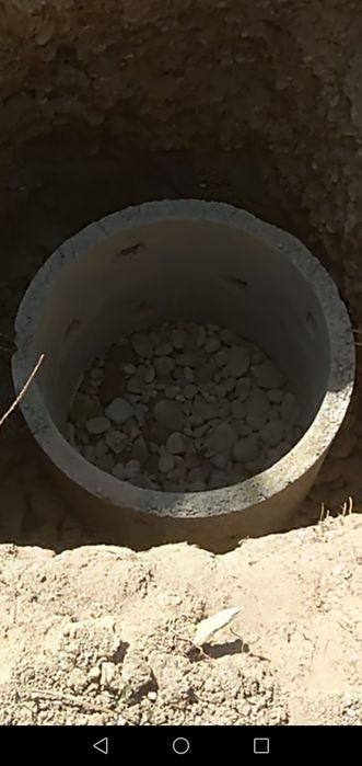 Копаем септик Траншея ломаем