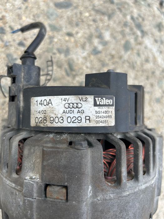 Алтернатор / Динамо свалено от Ауди А4 Б6 1.9tdi 131кс