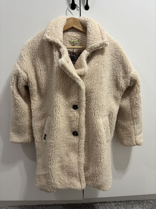 Пальто-тедди на 10-11 лет