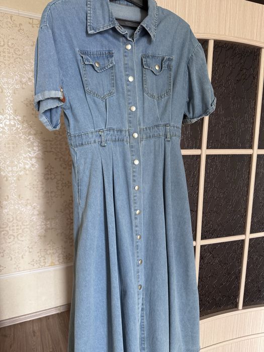 Продам платье джинсовое