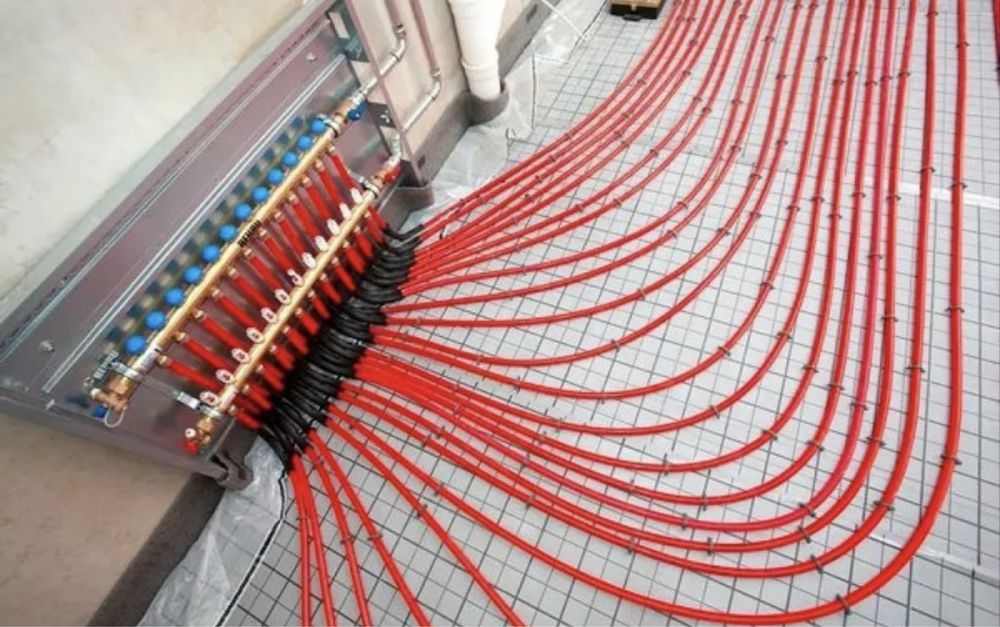 Теплые полы (Сантехника) Полы под ключ / стяжка