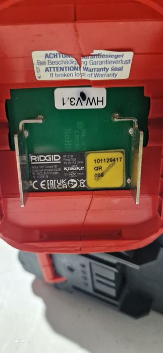 Geberit ,Ridgid presa pentru sertizari