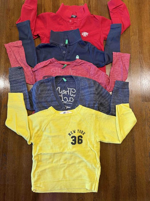 Маркови дрехи за момче 5год. Nike, Benetton, Adidas, Zara, Tommy, Polo