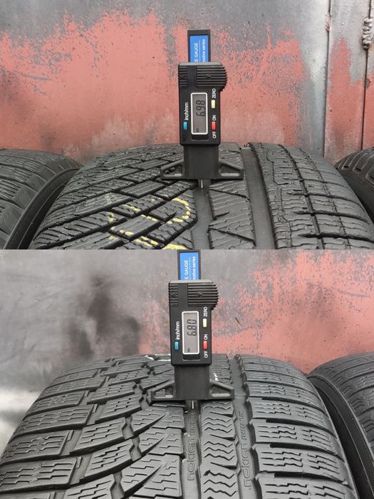 4бр. зимни гуми 245/50/18 Nokian/ Michelin 
dot21/22
6.8/6.9mm
Добро с