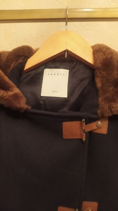 Пальто стильное теплое