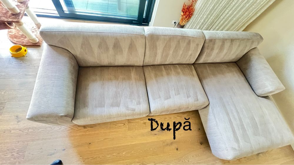 Servicii de curatare profesionala canapele/bancheta auto si mochete.