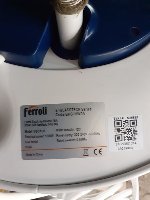 Boiler electric Ferolli