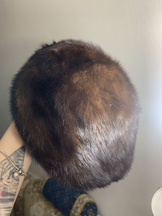 Норковый берет